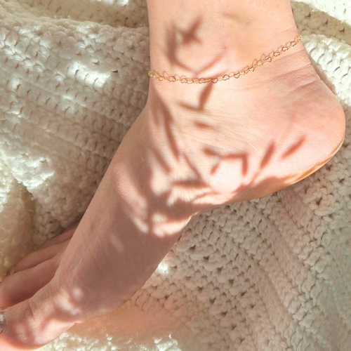 Heartbeat Anklet