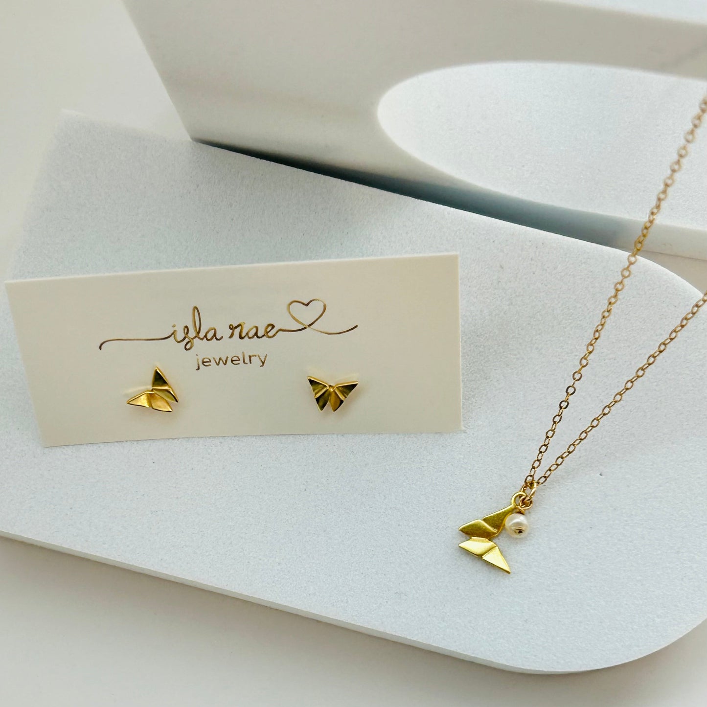 Butterfly Kisses Studs