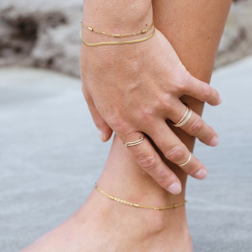 Leigh Link Anklet