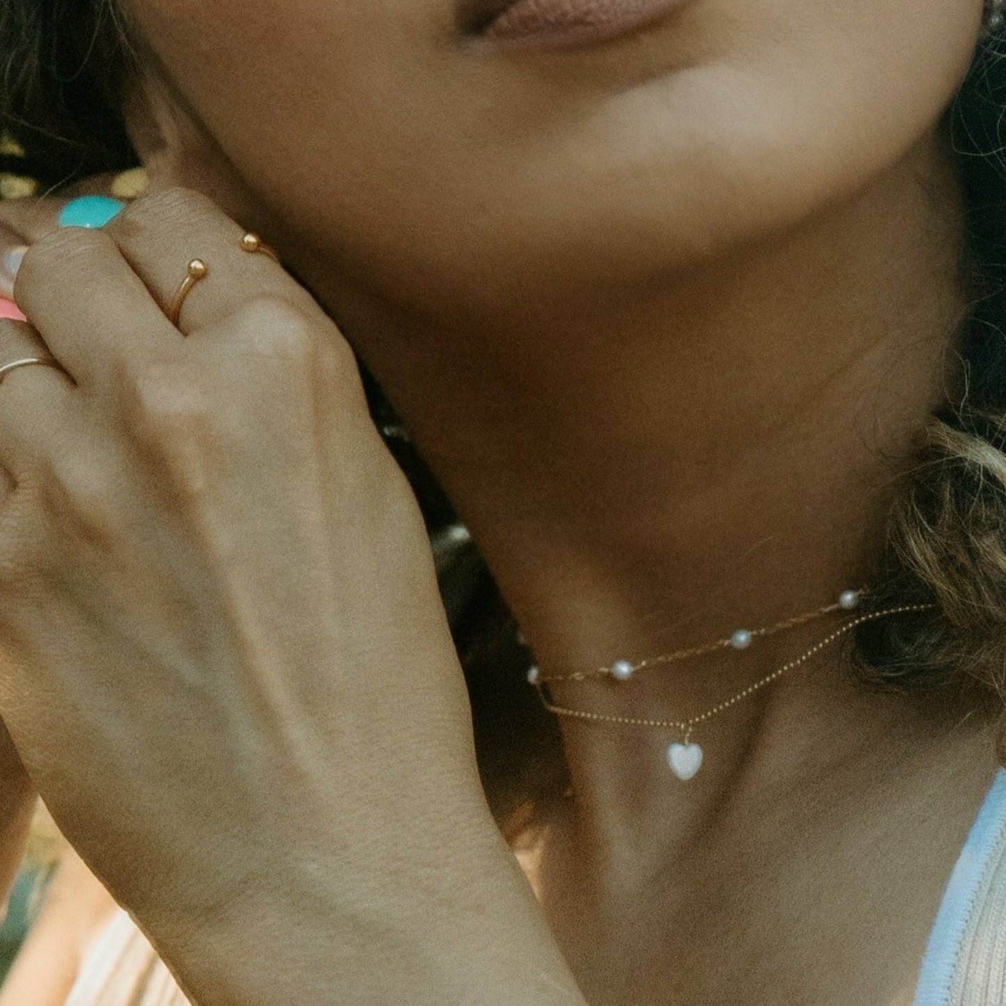 Tanyss dainty Heart Hoop