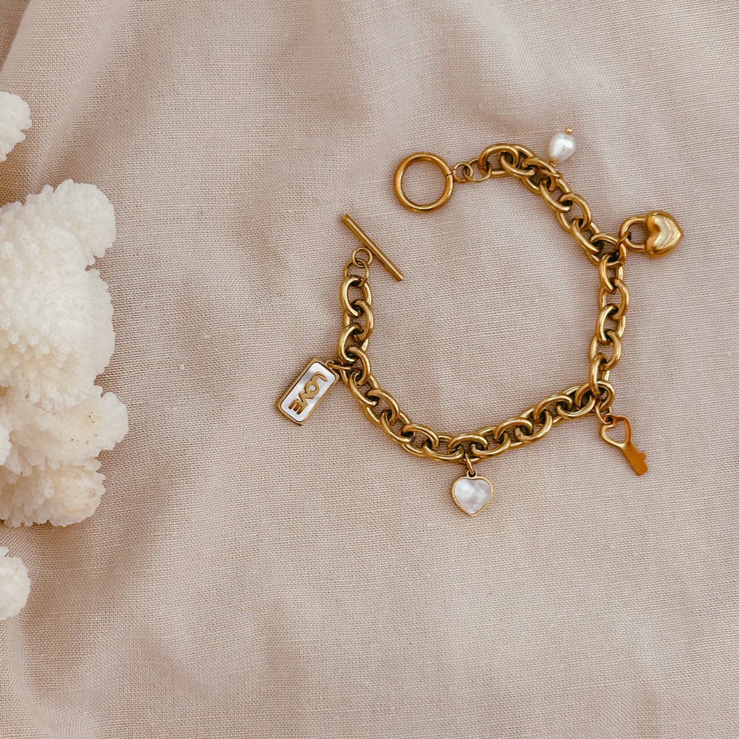 Tides of Her charm bracelet