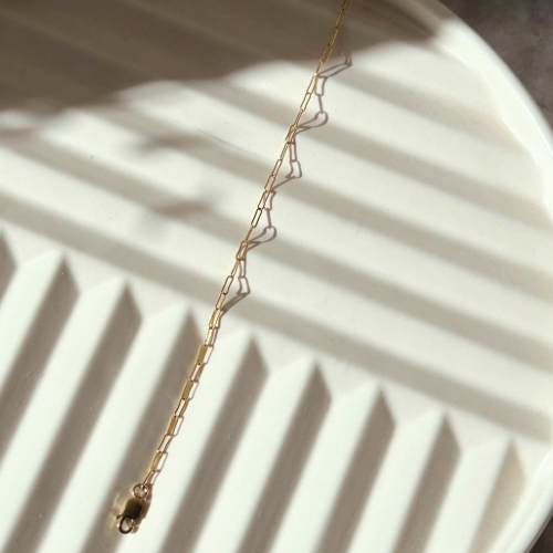 Patricia Paperclip Anklet