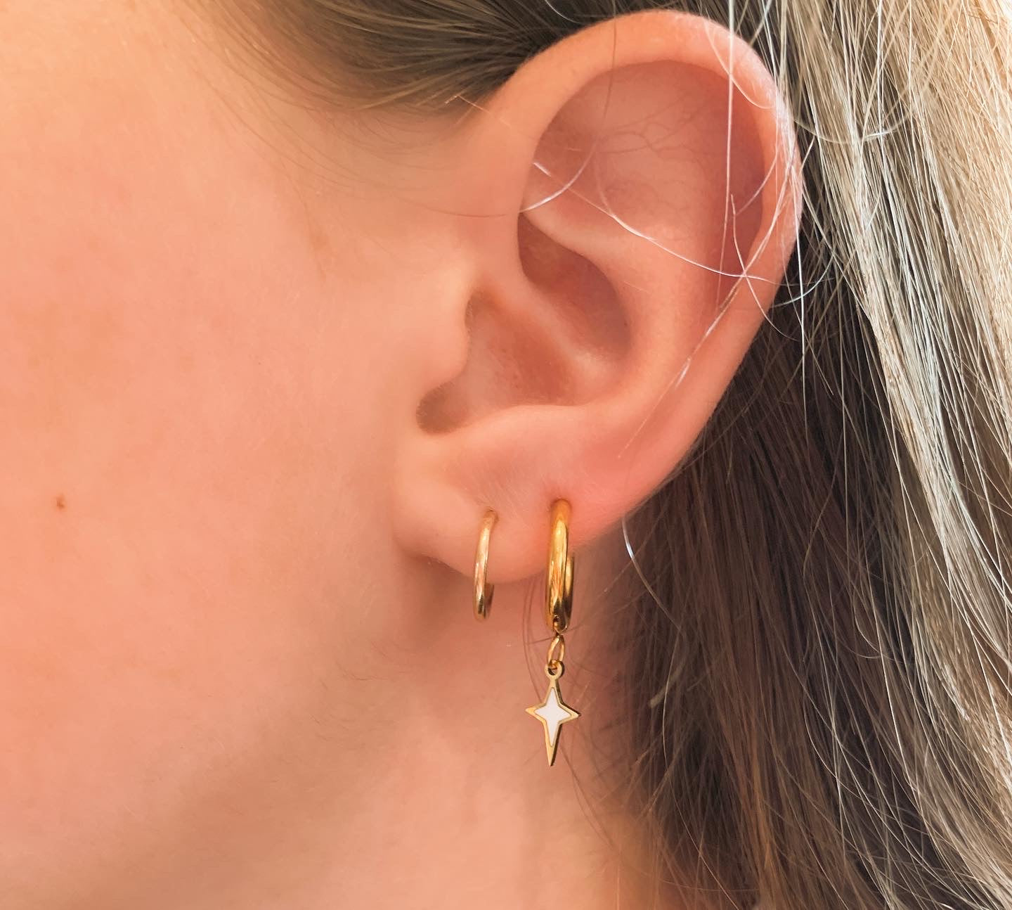 Gold Filled Hoops