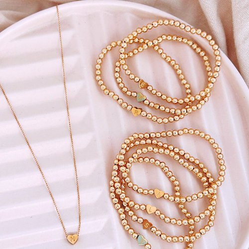 The Jessica initial necklace