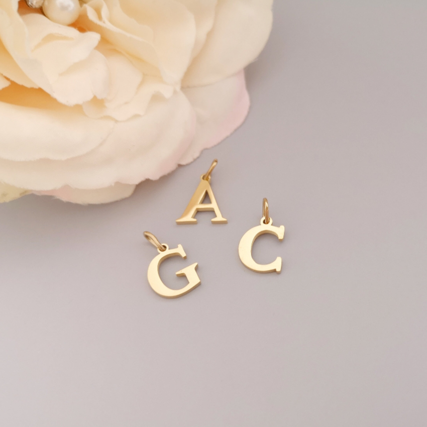 Let It Bloom- Uppercase initial