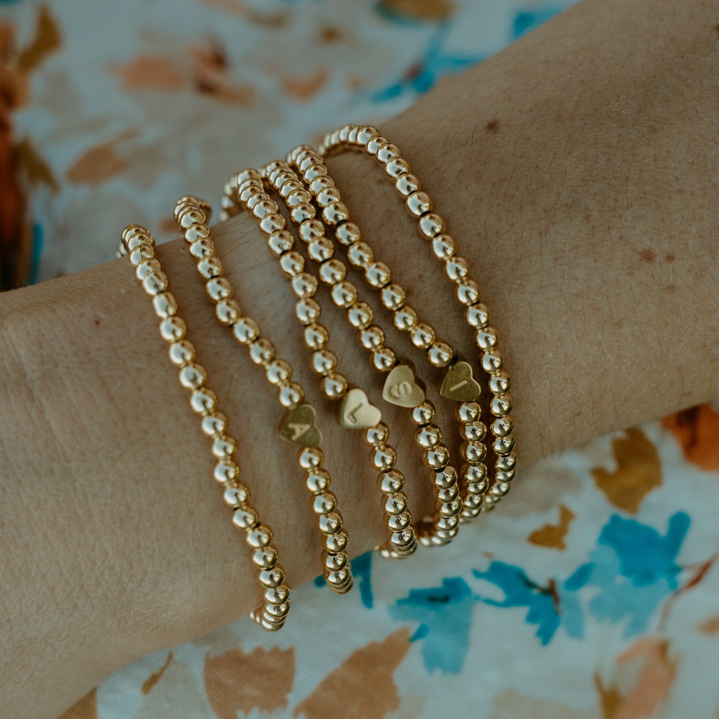 Jessica Initial bracelet