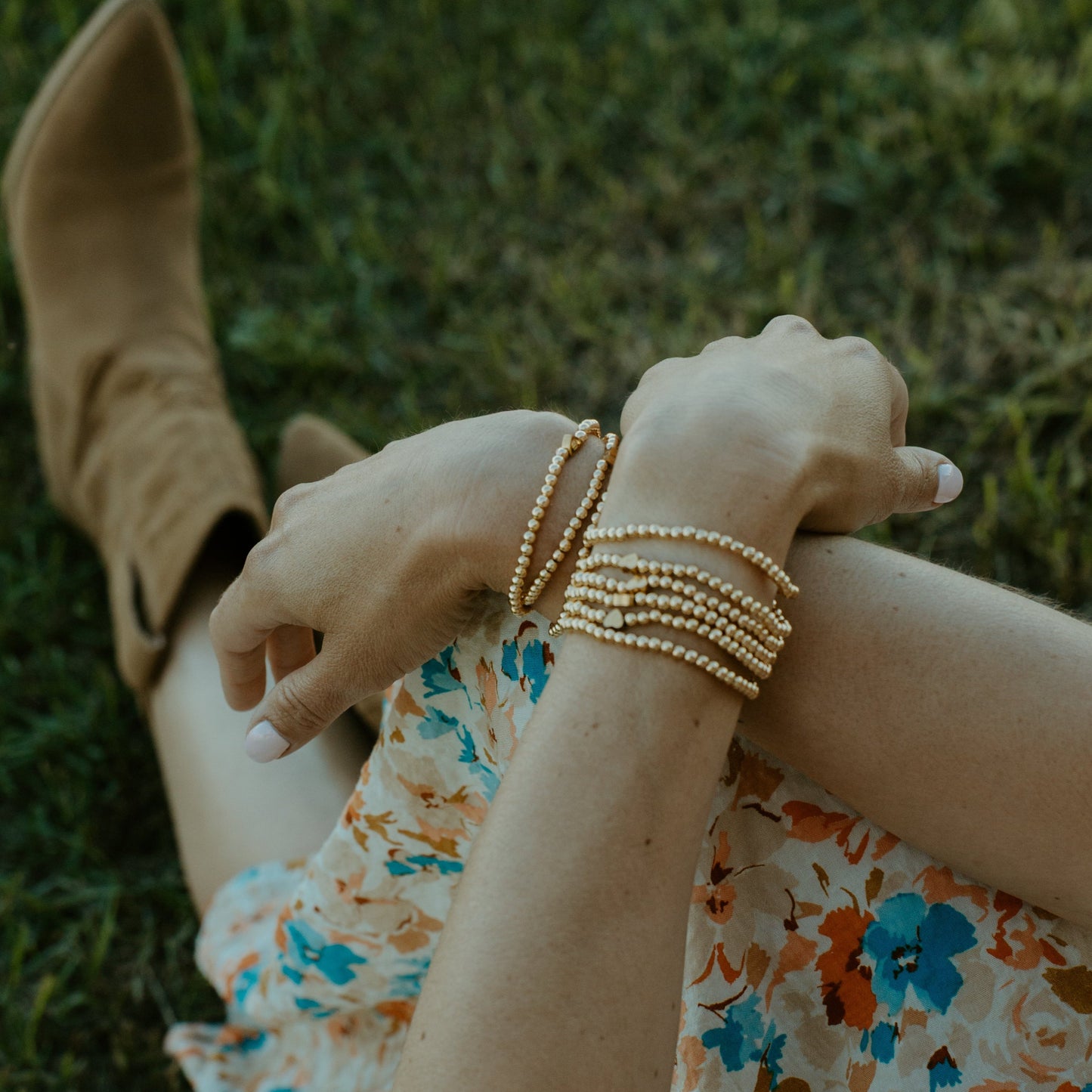 Jessica Initial bracelet