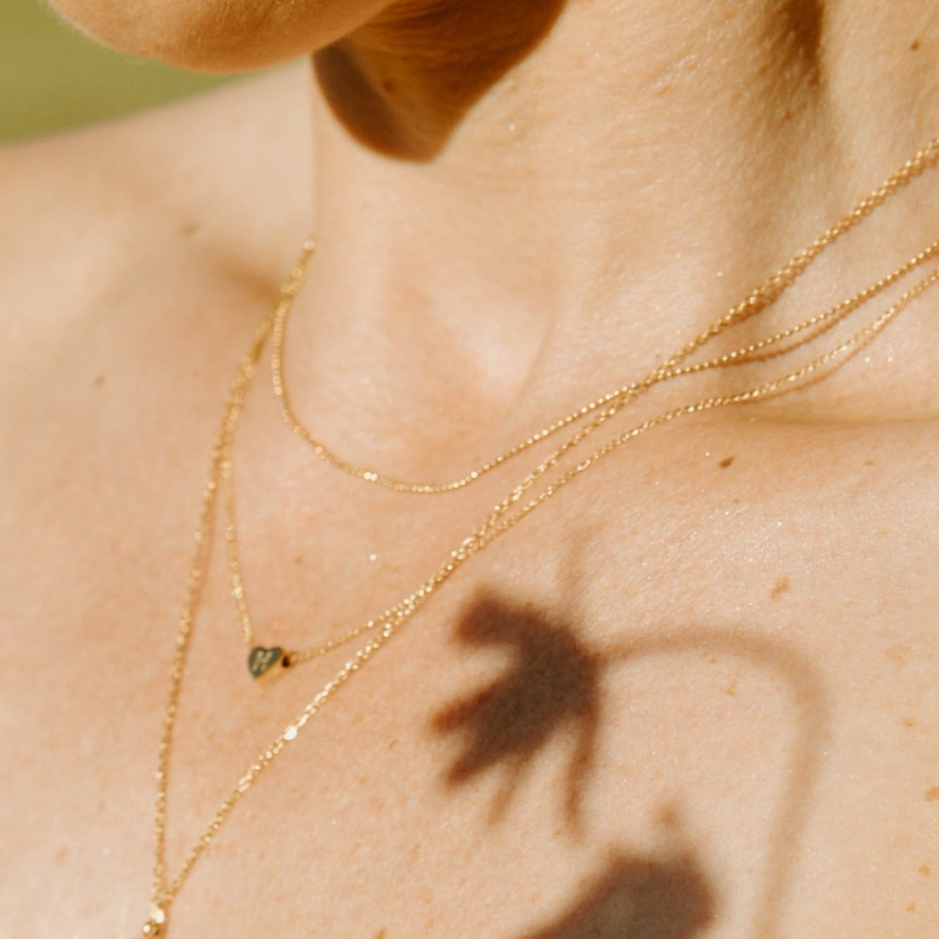 The Jessica initial necklace