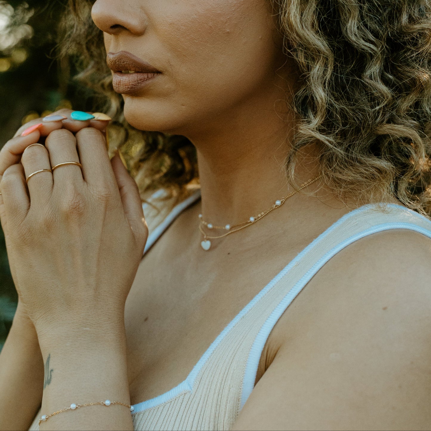Tanyss dainty Heart Necklace