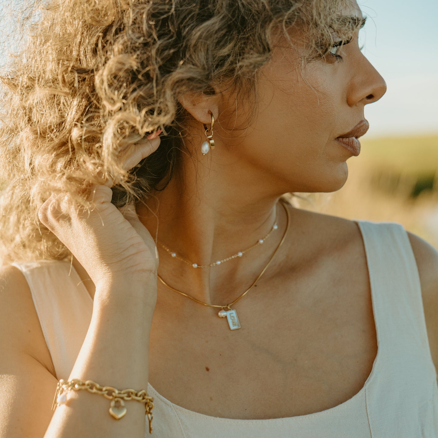 Karlee Charm Hoops