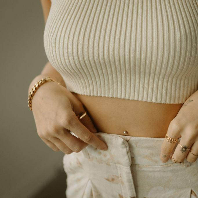 Hayley Heavy Curb Bracelet