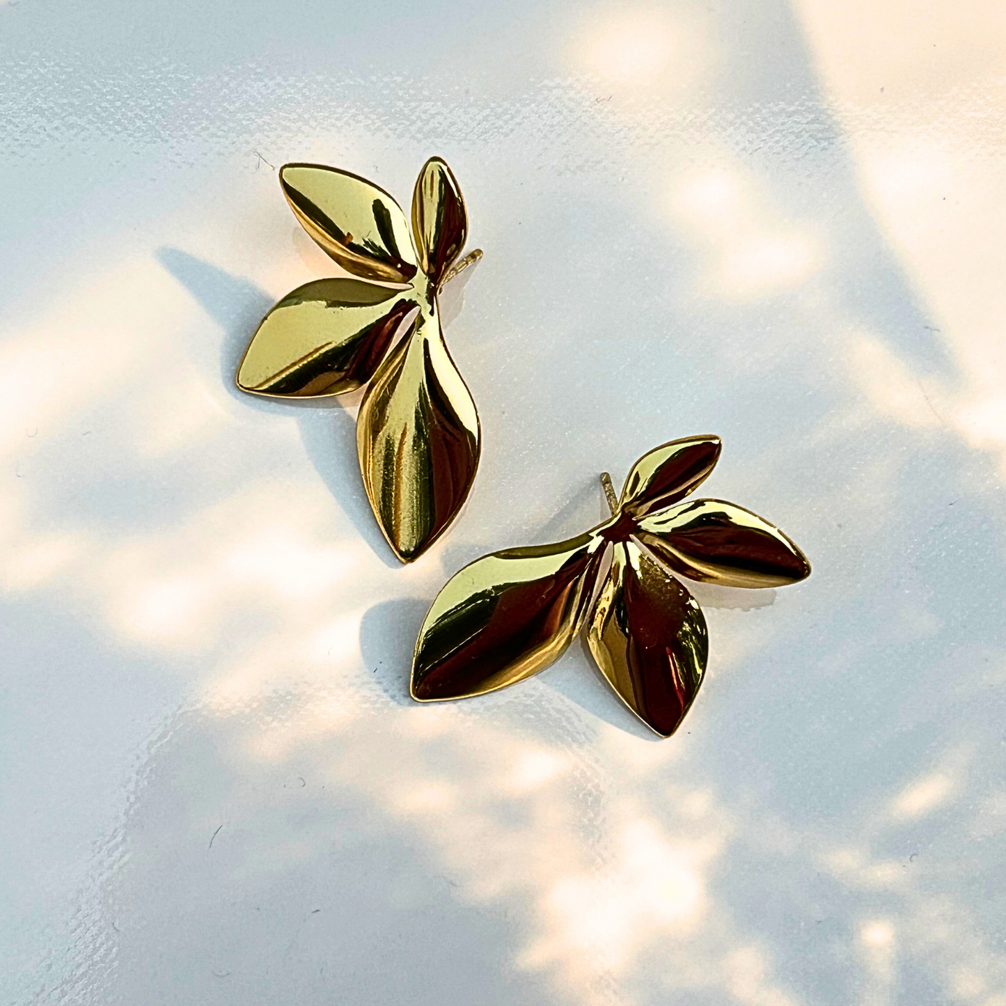 Lily Leaf Earrings