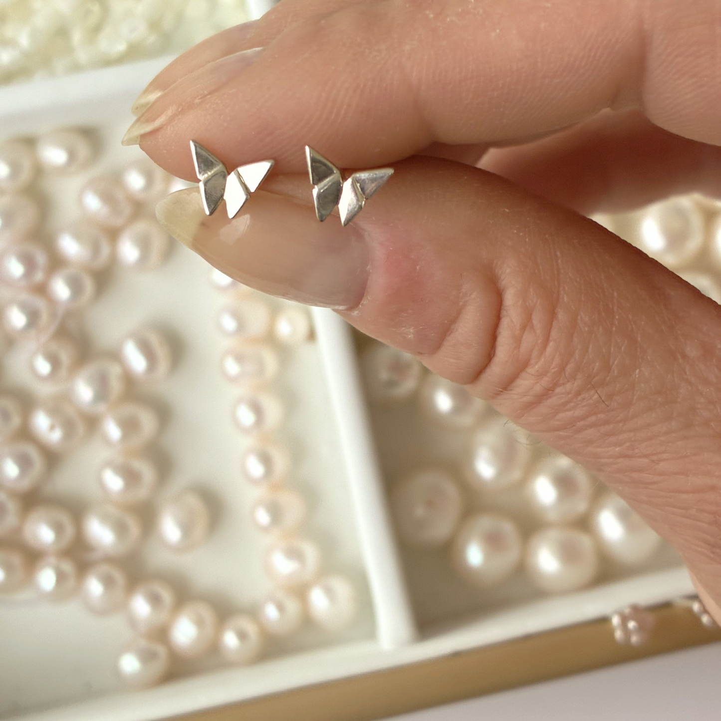 Butterfly Kisses Studs