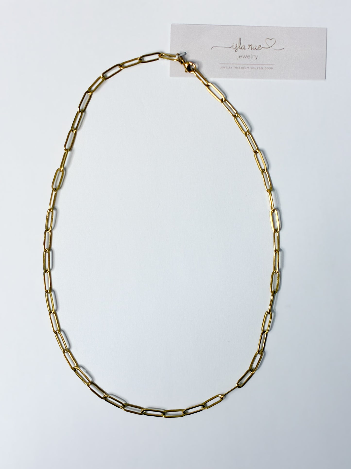 Patience Paperclip Necklace