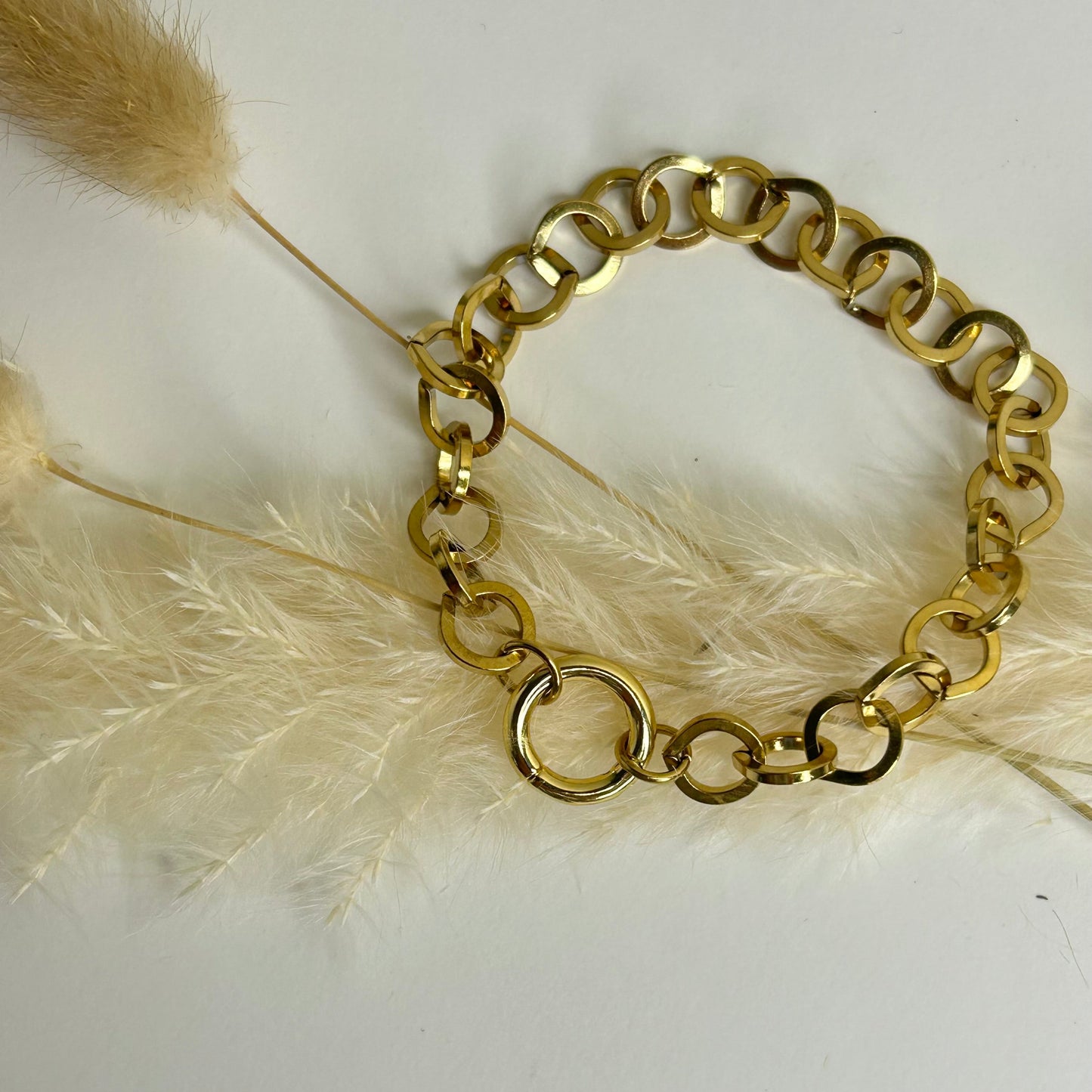 The Golden Glow Connection Bracelet- A reminder of the bonds that hold us.