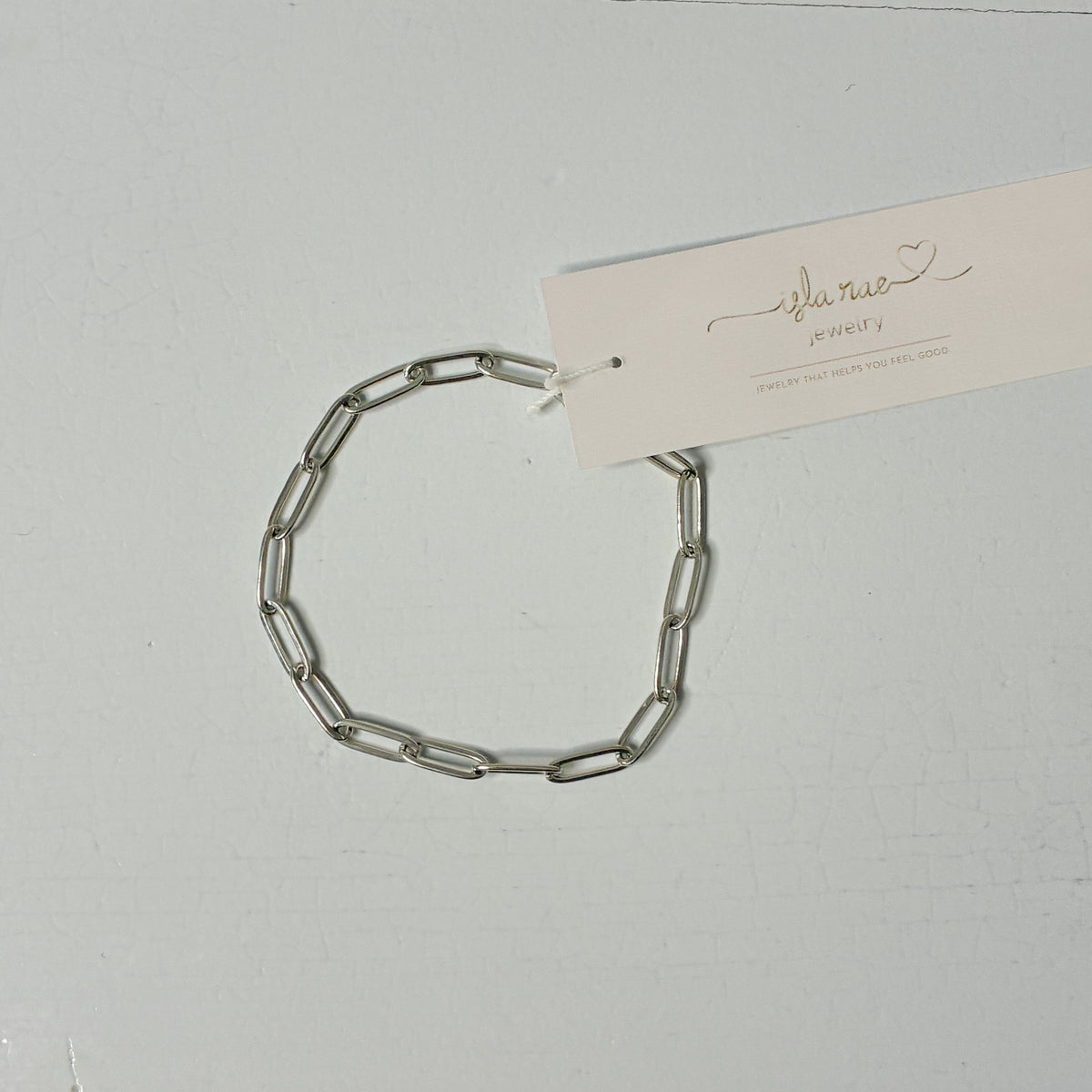 Patience Paperclip Bracelet