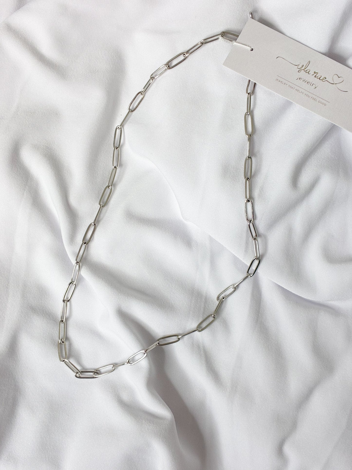 Patience Paperclip Necklace