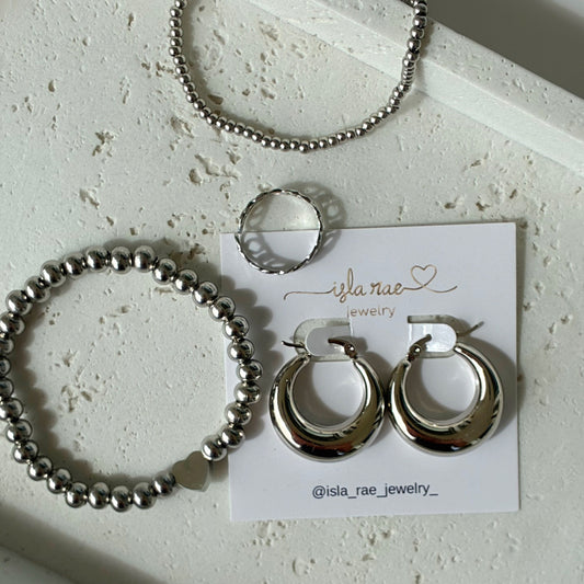 The Silver Serendipity Bag