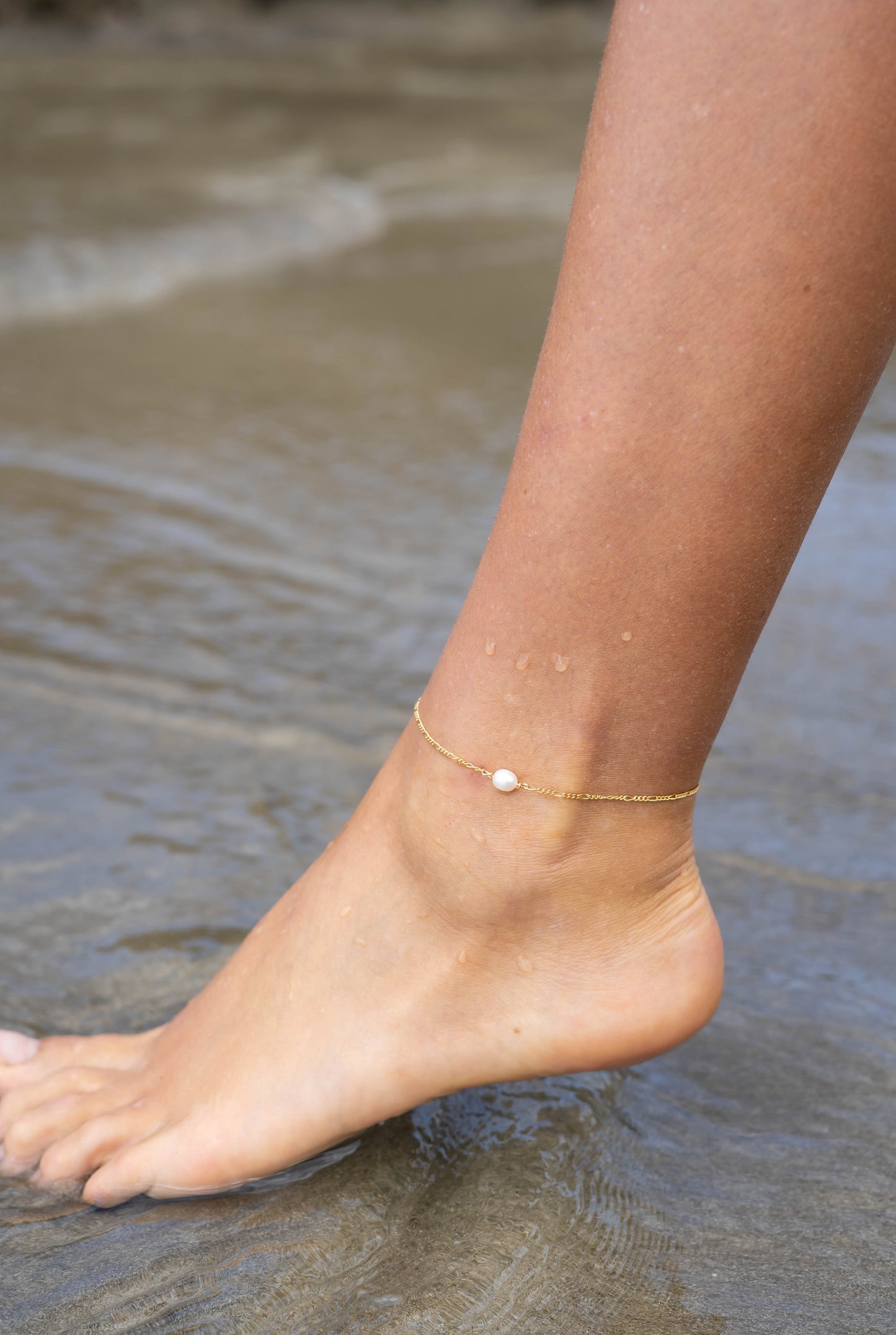 Luna Pearl Anklet