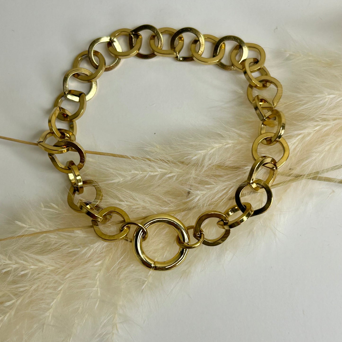 The Golden Glow Connection Bracelet- A reminder of the bonds that hold us.