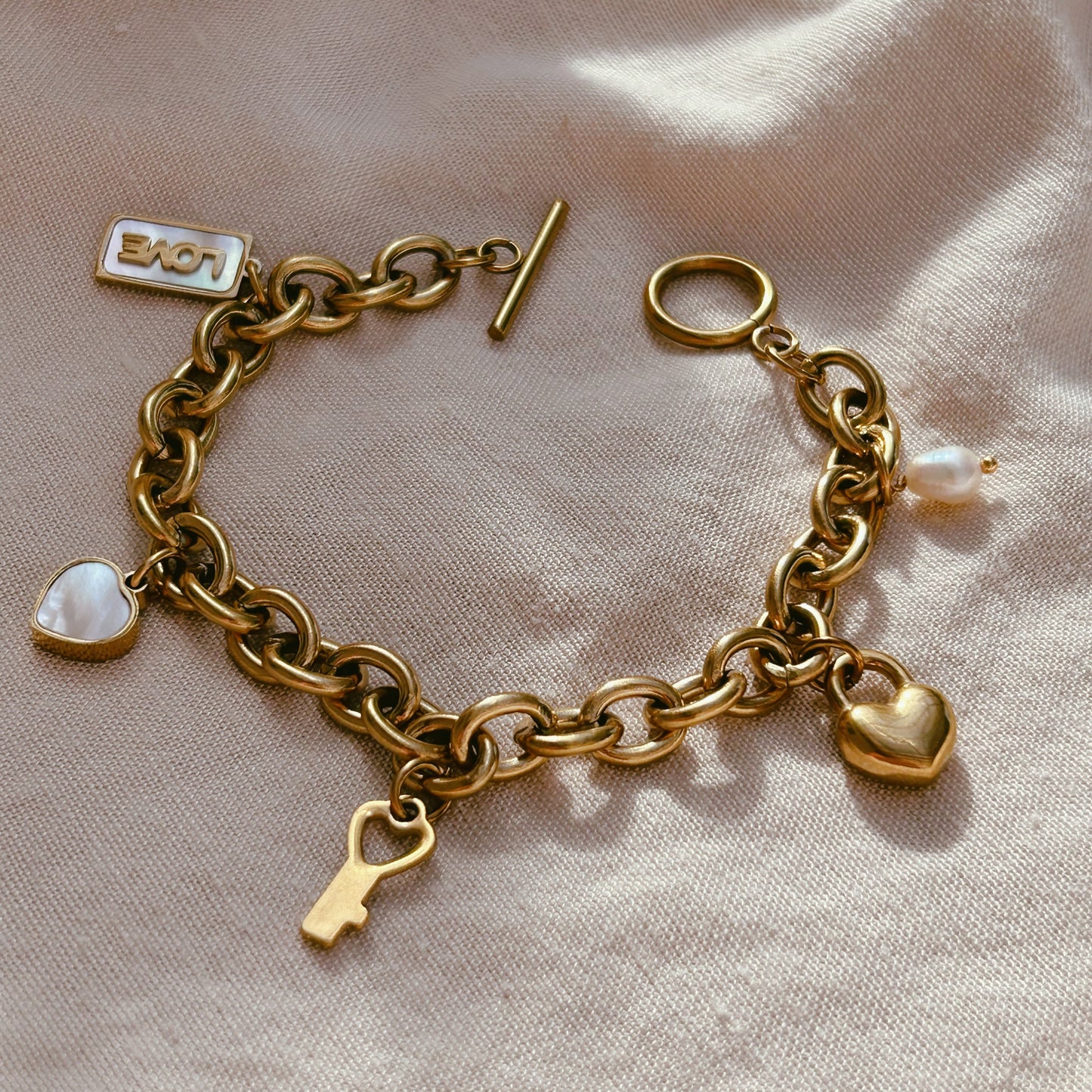 Tides of Her charm bracelet