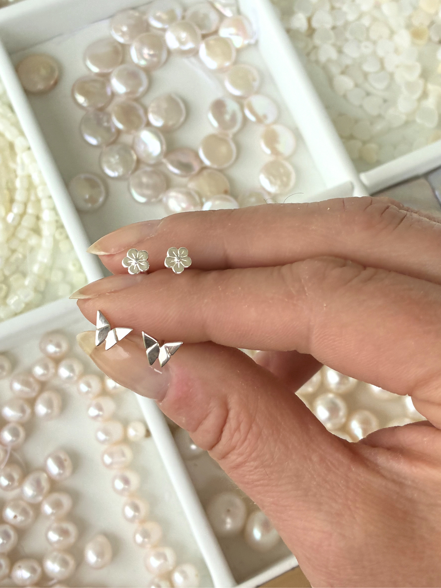 Butterfly Kisses Studs