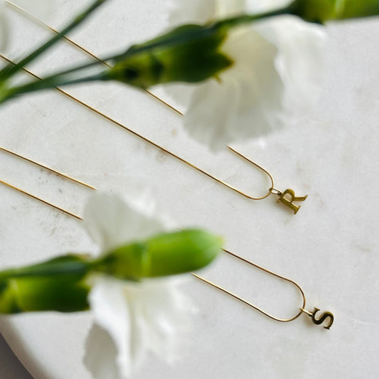 Let It Bloom- Uppercase initial