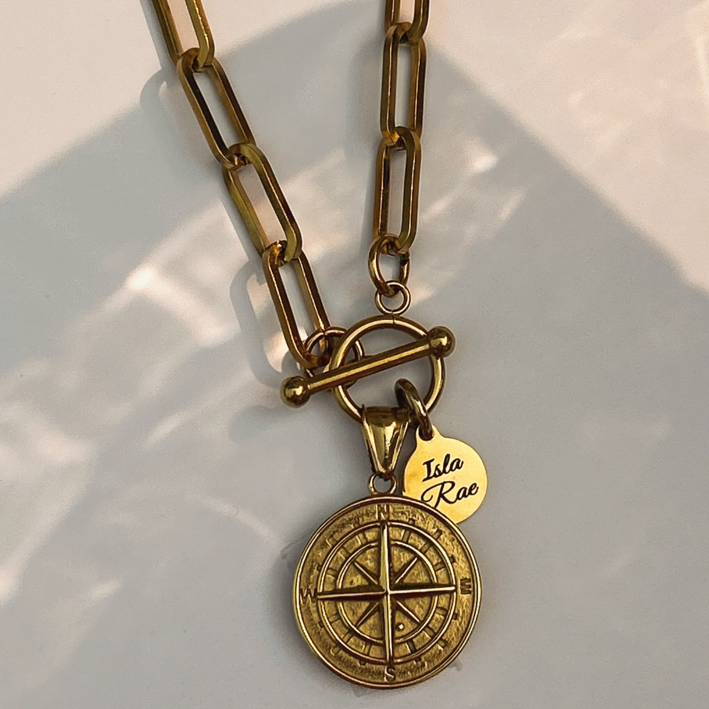 Carylee Compass Necklace