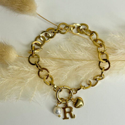 The Golden Glow Connection Bracelet- A reminder of the bonds that hold us.