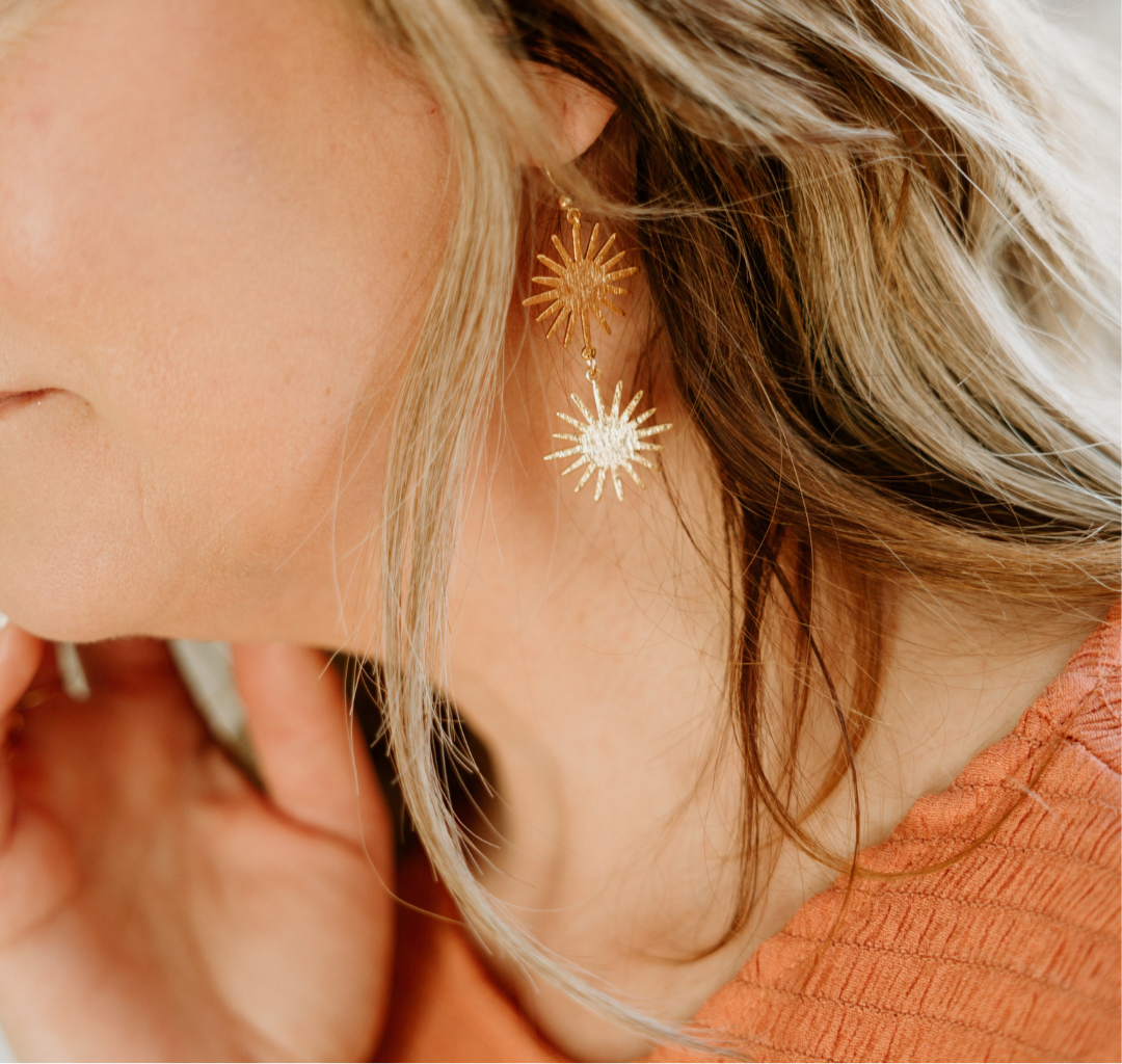 Sunburst Earrings