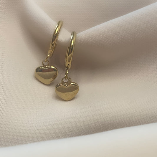 Heartfelt Drop Earrings