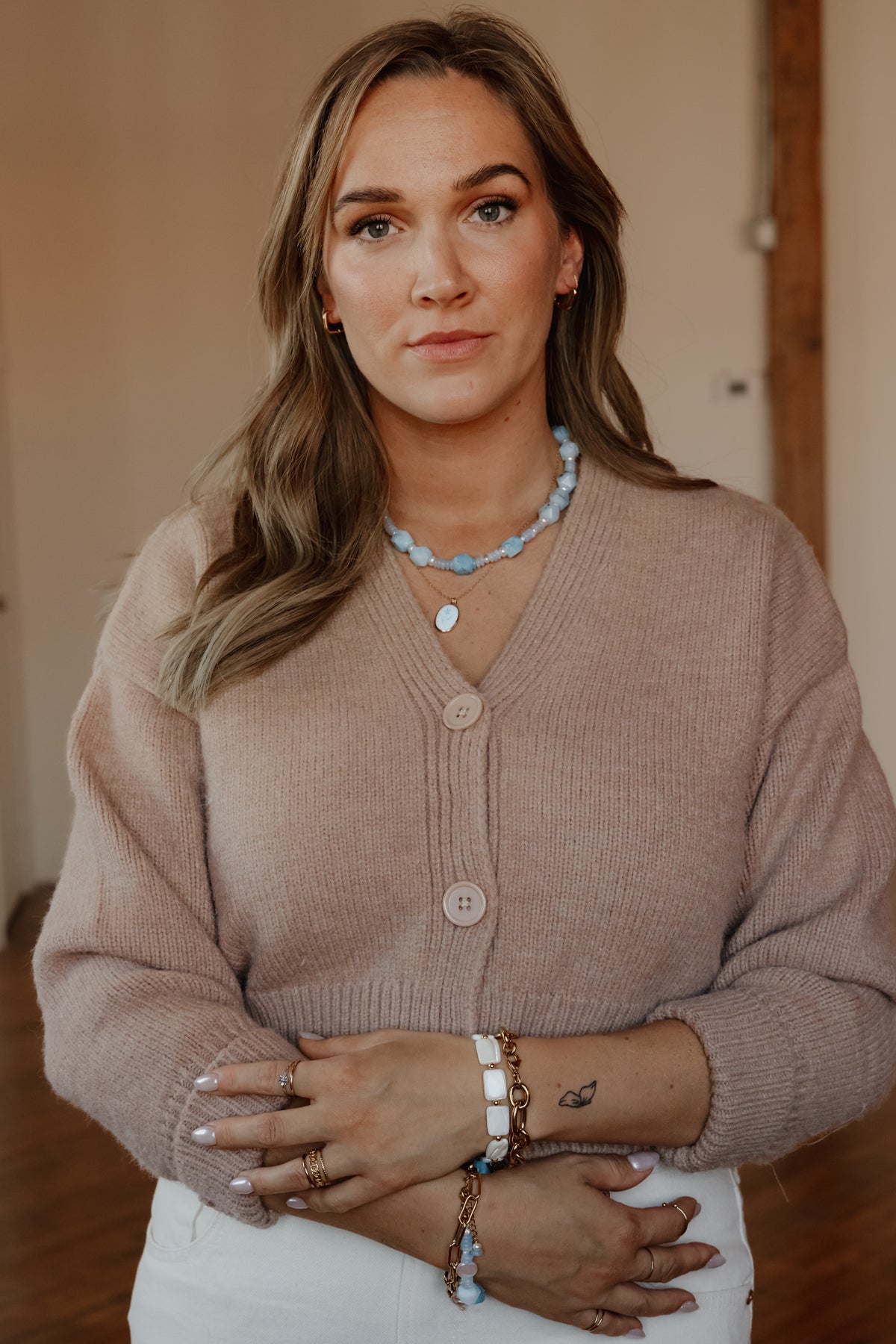Brooke Blue Jade Necklace