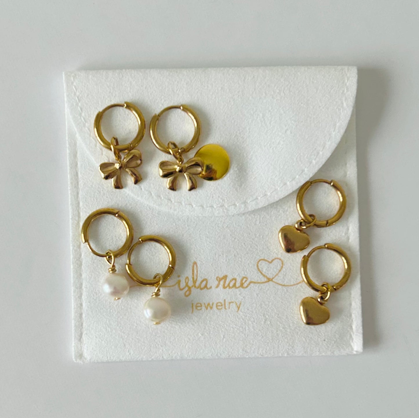 Everyday Hoop with Charms
