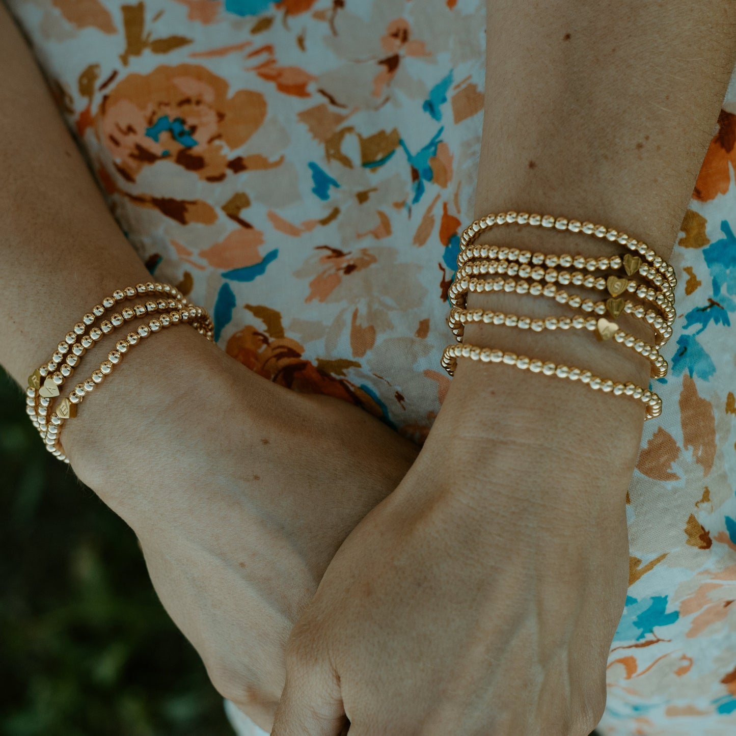 Jessica Initial bracelet