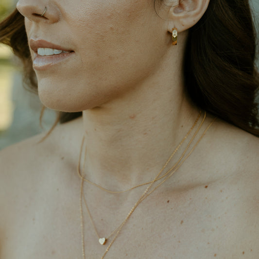 The Jessica initial necklace