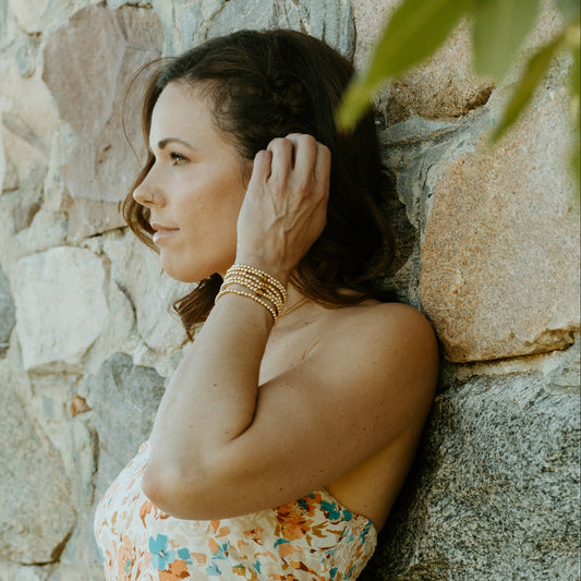 Jessica Initial bracelet