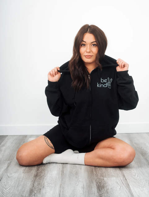 Be Kind Zip Up - by Haymad & Co