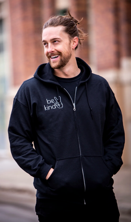 Be Kind Zip Up - by Haymad & Co