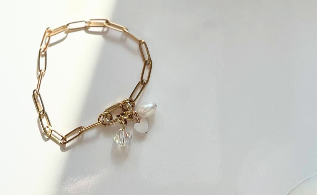 Golden Light Charm Bracelet