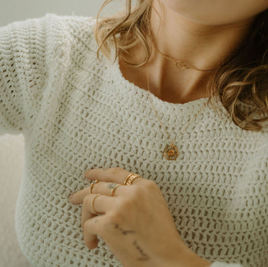 Veronica's Compass Necklace