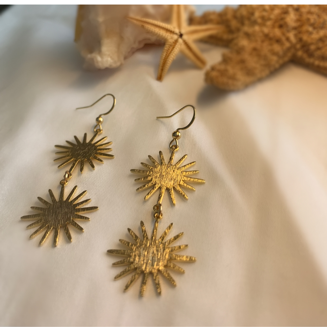 Sunburst earrings 2025